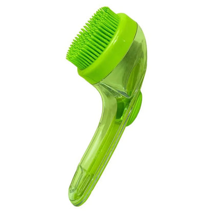 Pet Bath Brush Small Dogs Cats - Massage Scrub Tool Washing Essential