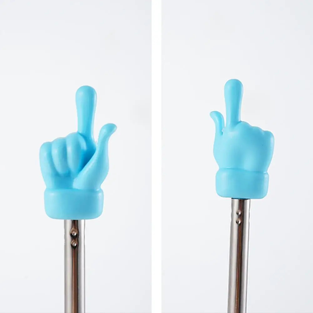 Retractable Finger Pointer Stick – Stainless Steel Telescopic Teaching Pointer