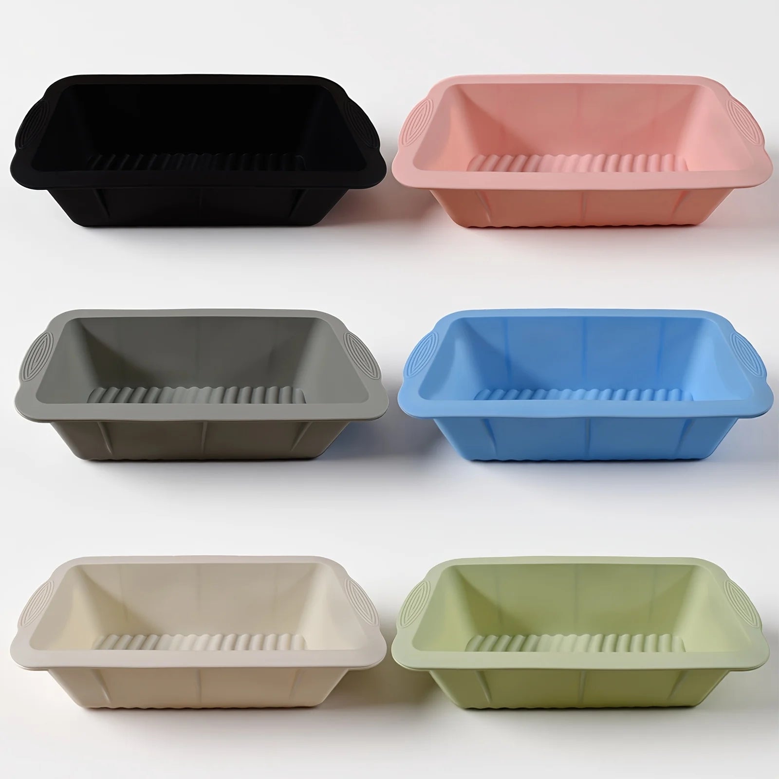 Food Grade Silicone Loaf Pan Non-Stick Rectangular Bread Mold