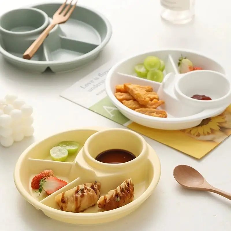 Round Multi-Purpose Serving Plate - Fruit, Snacks, Desserts & Dips
