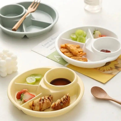 Round Multi-Purpose Serving Plate - Fruit, Snacks, Desserts & Dips