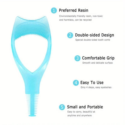 Mascara Applicator Template & Eyelash Curler Guard - Precision Tool