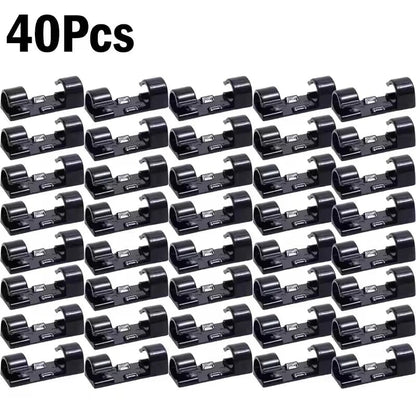 Self-Adhesive Cable Clips Organizer Wire Holder Cord Management
