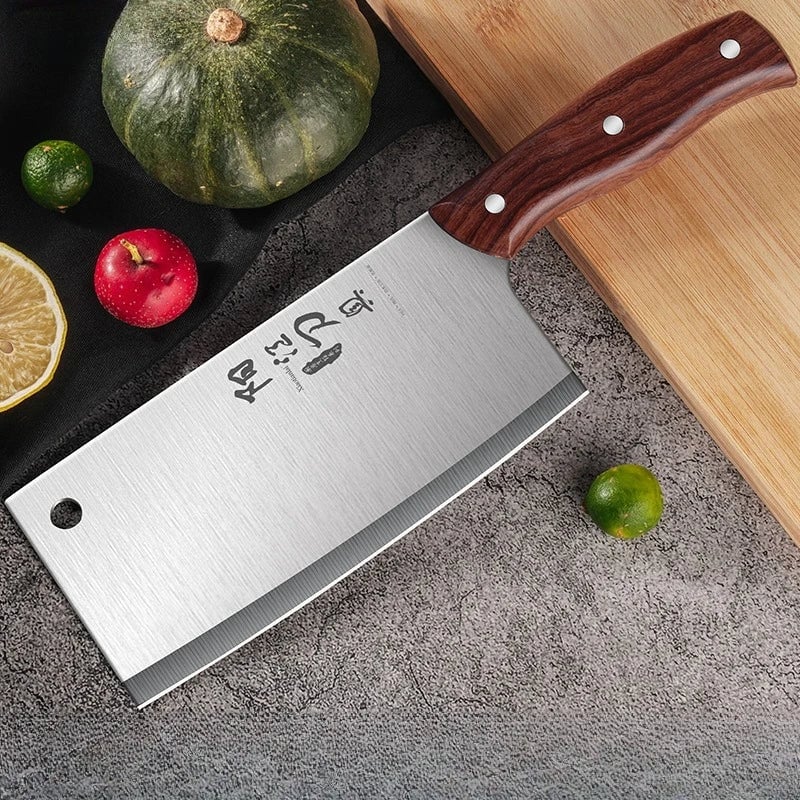 Ultra-Sharp Stainless Steel Kitchen Knife - Chef Utility Meat Cutting