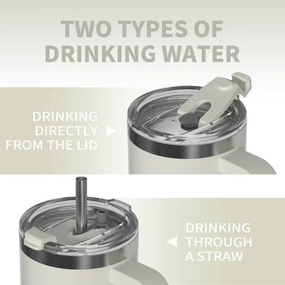 304 Stainless Steel Vacuum Insulated Tumbler 20oz/30oz/40oz Handle