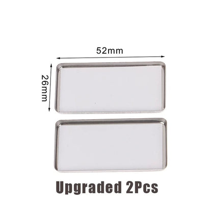 Magnetic Aluminum Watercolor Travel Palette Box with Pans - Portable