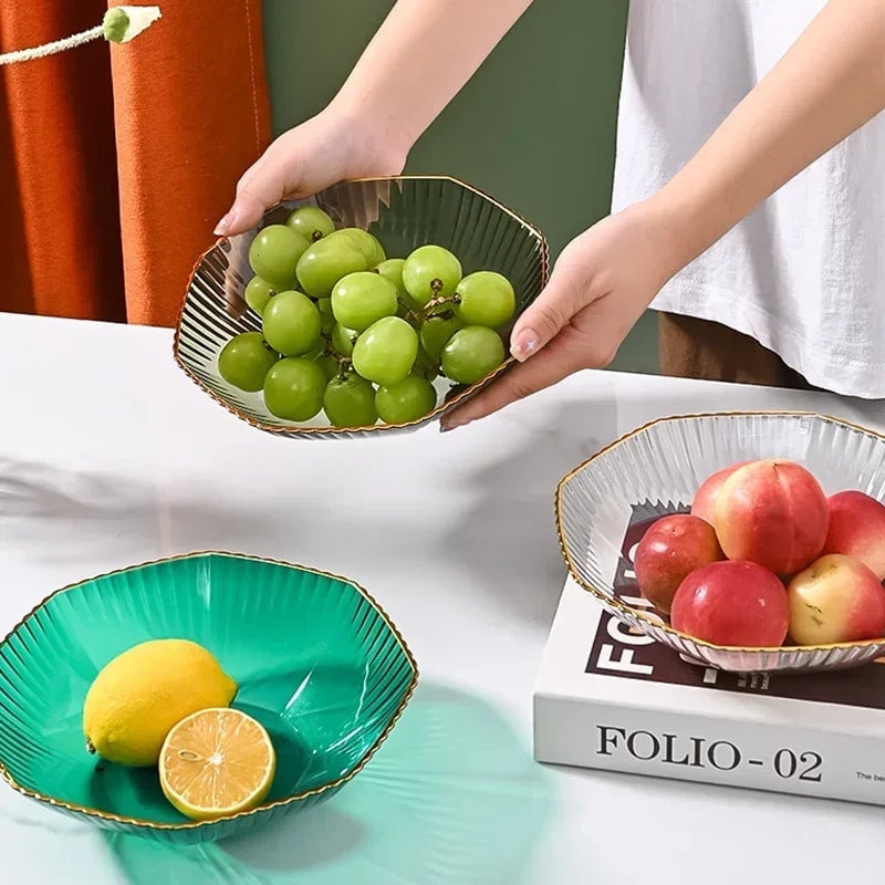 PET Partitioned Serving Plate - Multi-Section Dinnerware Dish