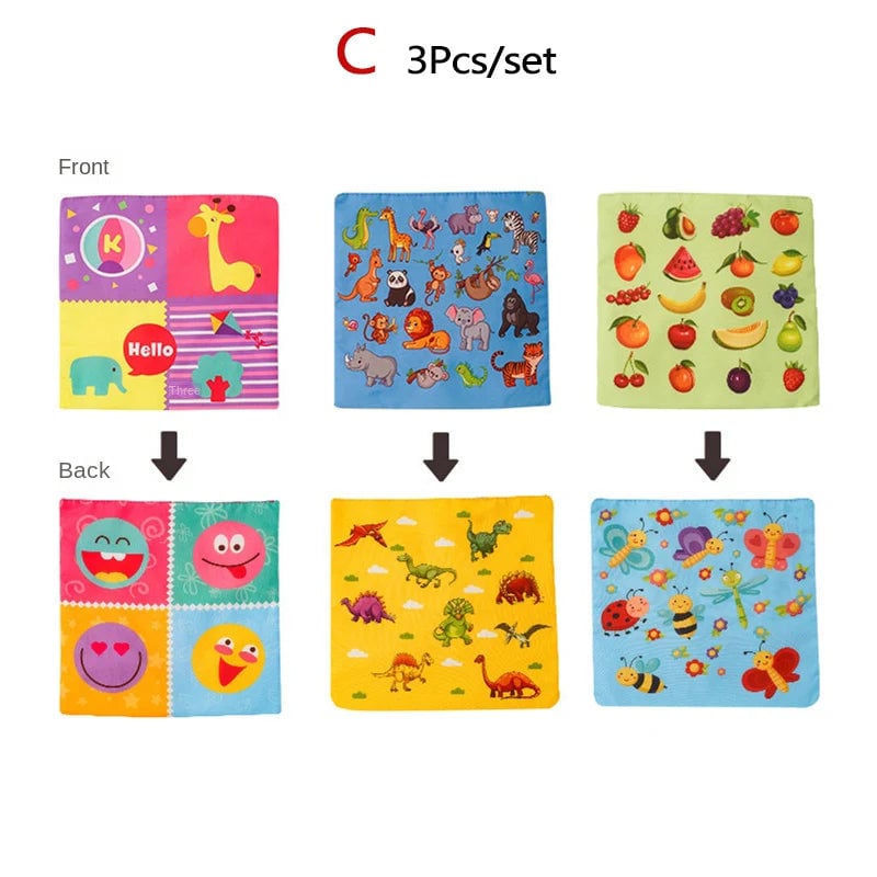 Baby Montessori Magic Tissue Box - Educational Sensory Busy Board