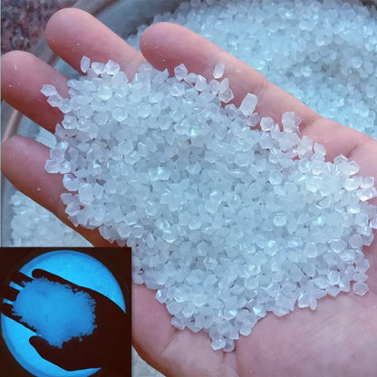 Glow In Dark Pebbles 1000pcs 3-5mm Luminous Garden Aquarium Decor