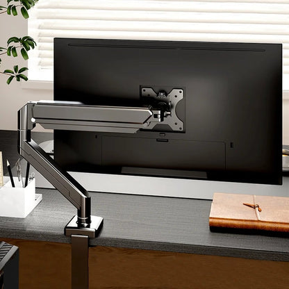 32" Universal Monitor Bracket Adjustable Desk Mount Stand 19.8lbs