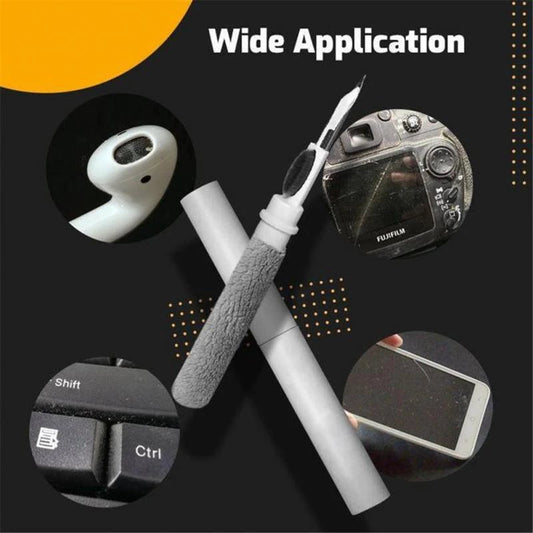 Bluetooth Earbuds Cleaning Pen - Multi-Tip Brush Tool Kit