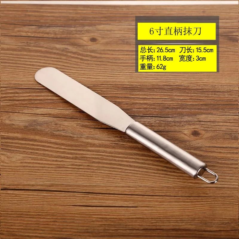 Stainless Steel Cake Spatula 6/8/10/12 Inch Icing Frosting Tool