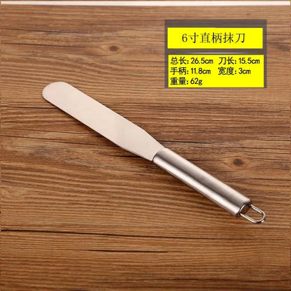 Stainless Steel Cake Spatula 6/8/10/12 Inch Icing Frosting Tool