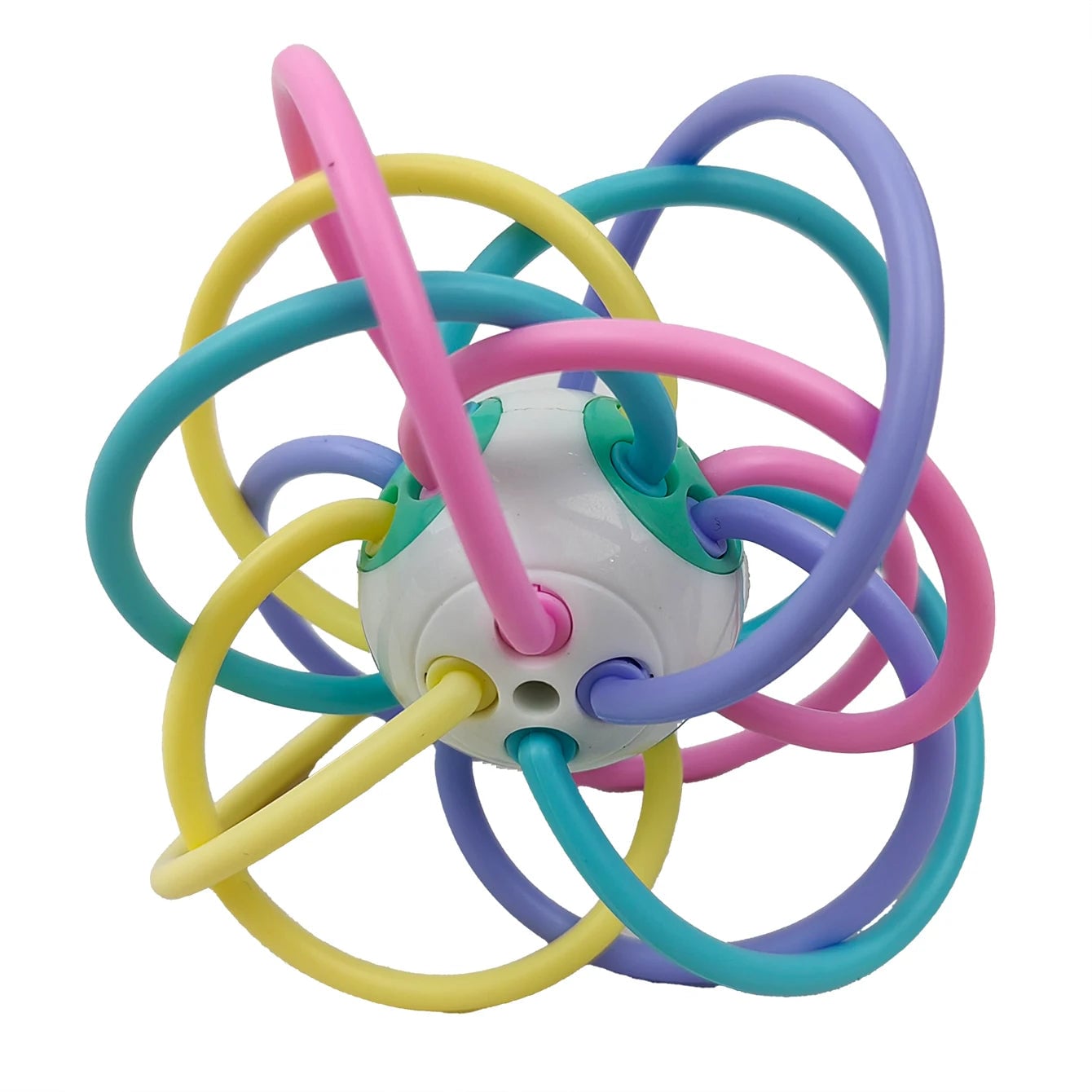 Manhattan Square Golfer Grips Teether Educational Ball Grinding Toy