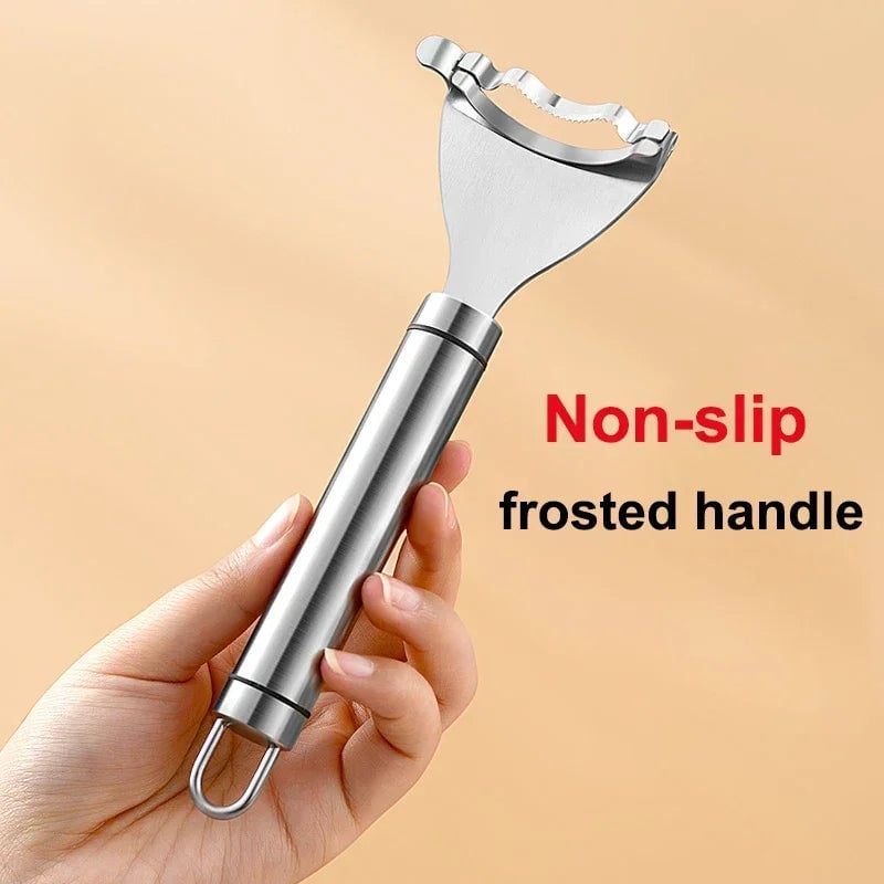 Stainless Steel Serrated Corn Peeler Stripper Cob Shaver Tool