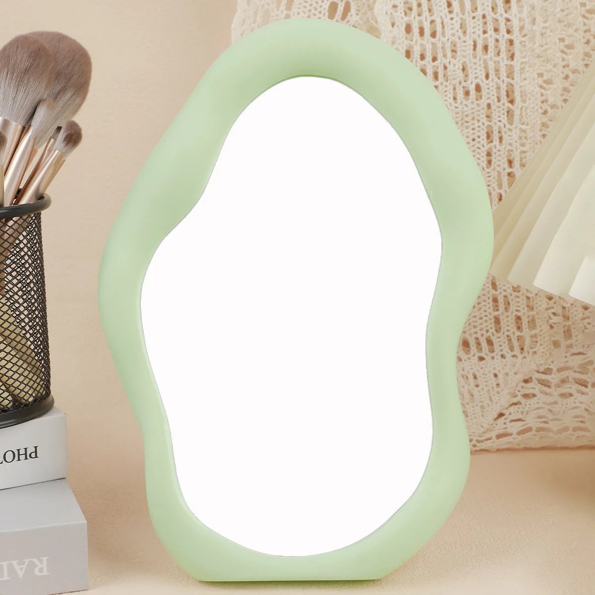 Tabletop Makeup Mirror - Adjustable Vanity Mirror for Bedroom Decor
