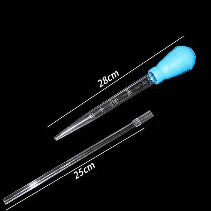 Extended Length Aquarium Siphon Pipette Vacuum Water Cleaner Tool