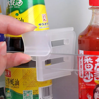 4pcs Expandable Refrigerator Storage Dividers Kitchen Organizer