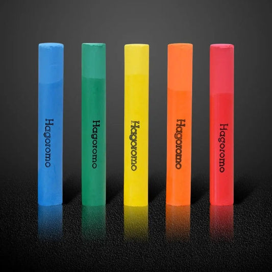 Dust-Free Chalk Sticks White/Multicolor Adjustable Powder Formula