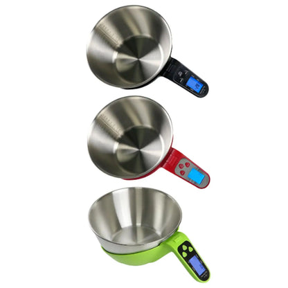 1G Precision Kitchen Food Scale with Bowl & Measuring Cup Set