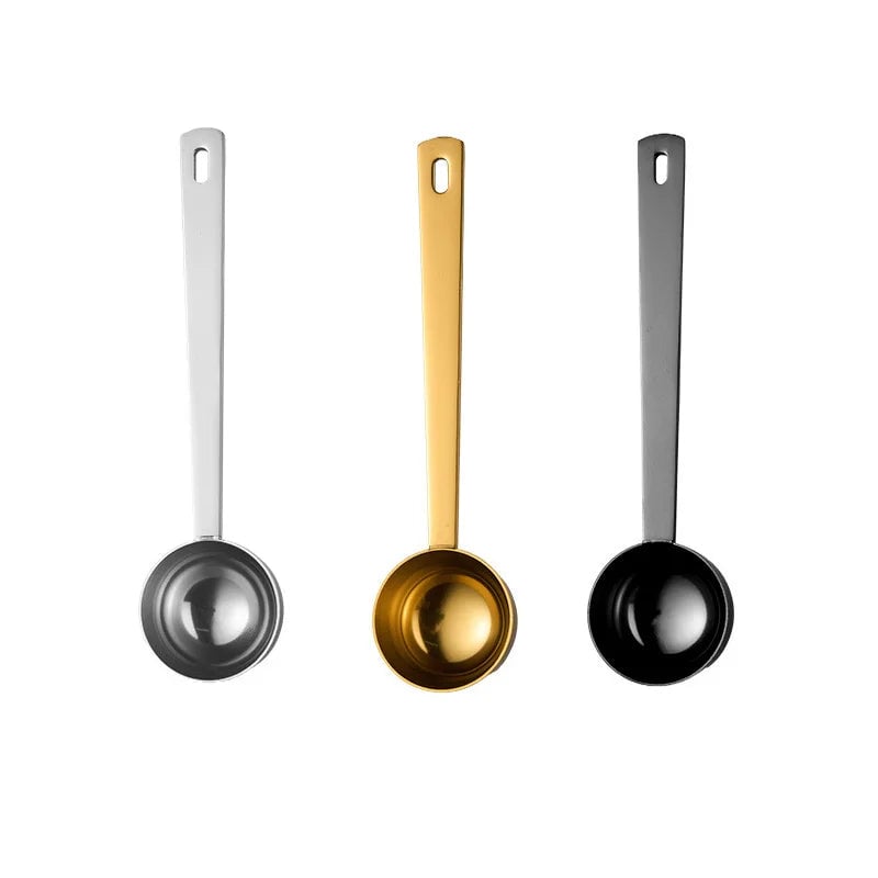 Premium Stainless Steel Coffee Scoop 15/20/25ml Measuring Spoon