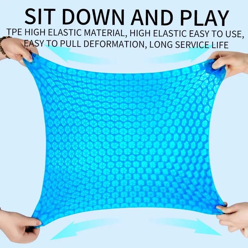 Gel Seat Cushion Honeycomb Design Pressure Relief Tailbone Pain