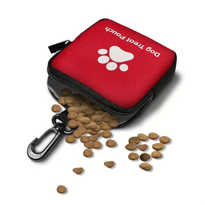 Portable Dog Treat Training Bag with Food Pocket & Reward Supplies