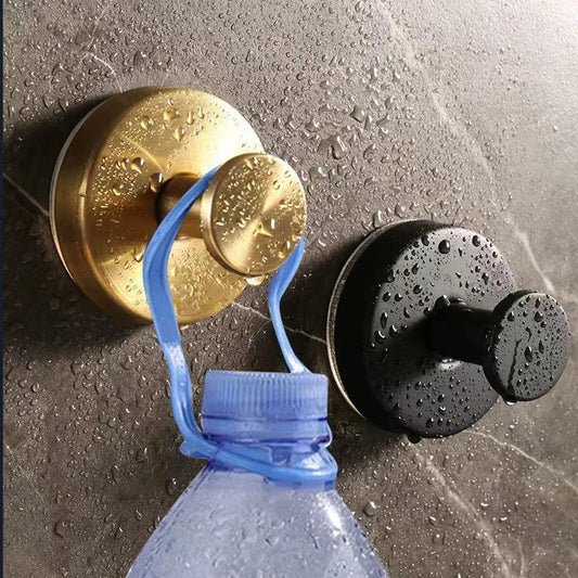 4pcs Waterproof Suction Cup Hooks Strong Hold Bathroom Towel Hangers