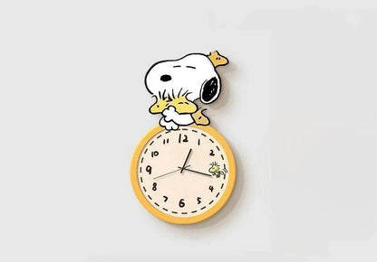 Snoopy Wall Clock - Cartoon Character Design Indoor Decor