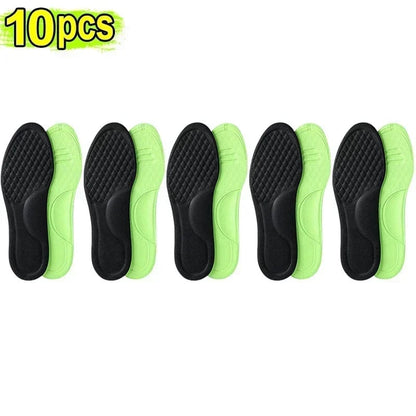 Memory Foam Orthopedic Insoles 10pk - Deodorizing Antibacterial