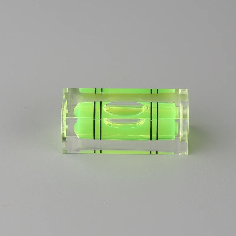 Large Square Dual Line Bubble Level - Precision Mini Spirit Level Tool