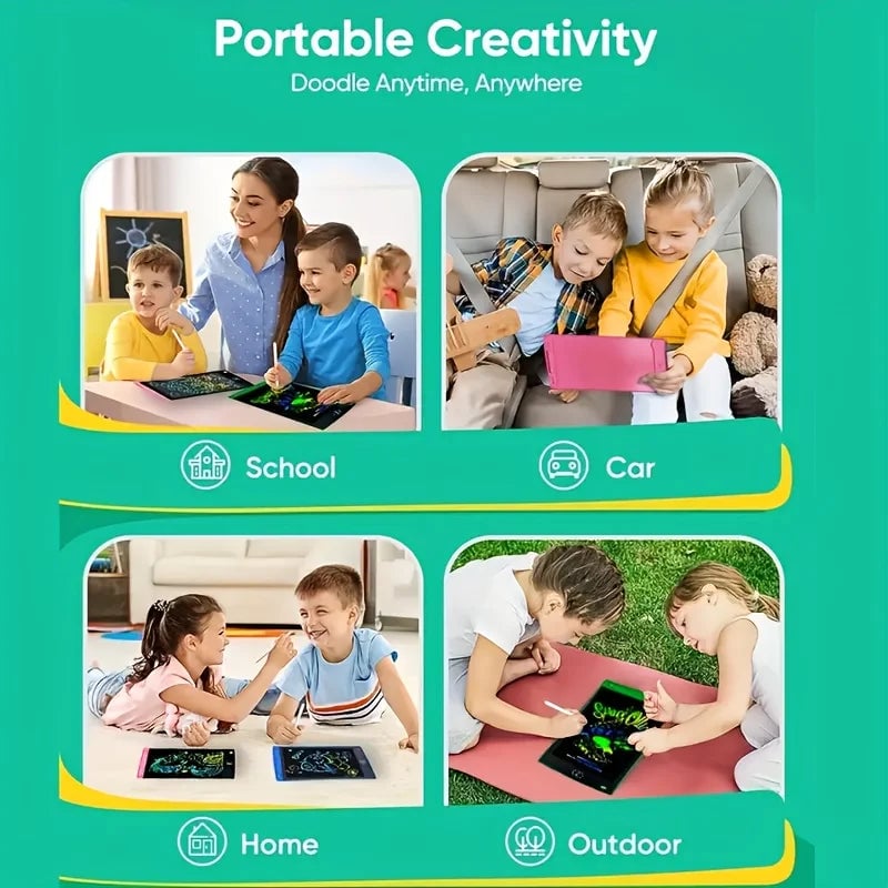 8.5" LCD Writing Tablet - Digital Drawing Pad for Kids 3-8 Years