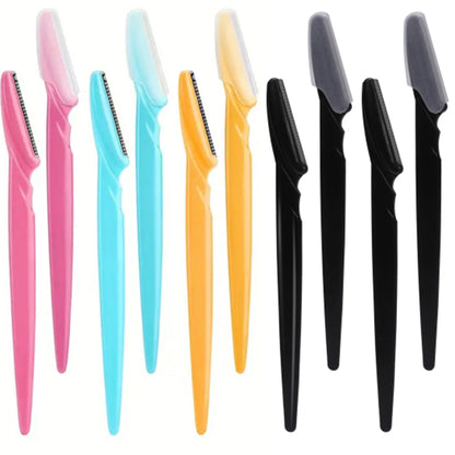 Brow & Face Razor Set 5-40pcs - Eyebrow Hair Trimmer with Cover