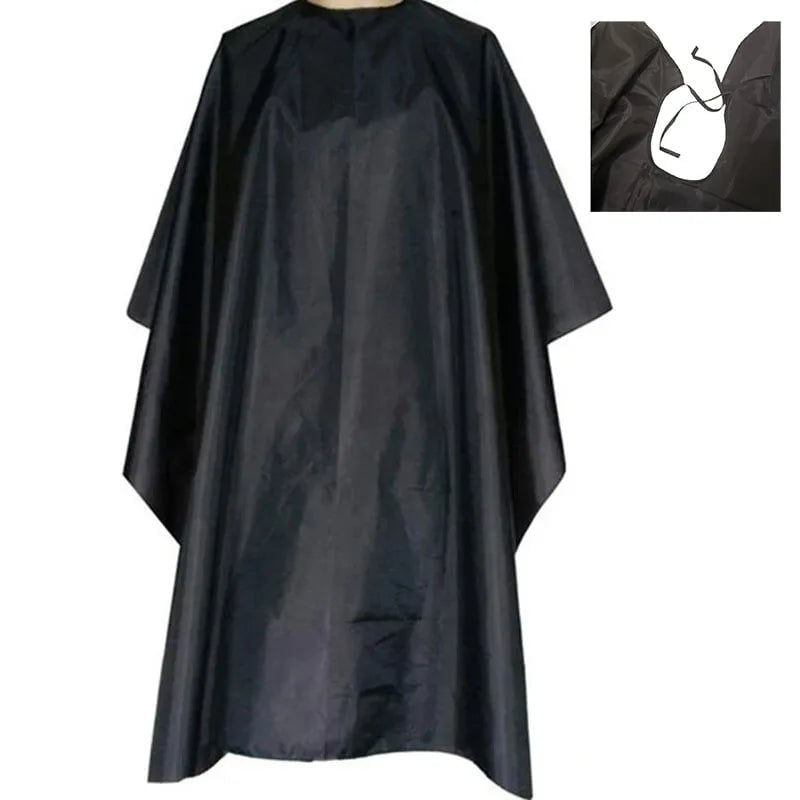 Waterproof Hair Cutting Cape - Adjustable Snap Barber Cloak