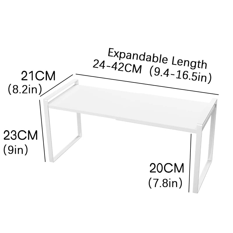 Extendable Under Sink Storage Rack - Multi-Layer Cabinet Organizer