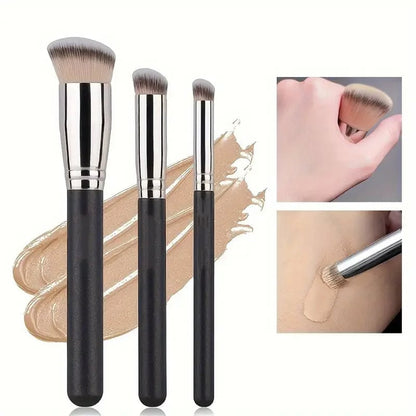 Dense Foundation Concealer Brush - Premium Contour Blending Tool