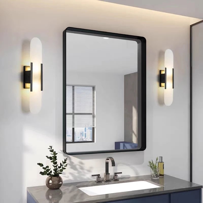 Marble Wall Mount Bedside Lamp - Modern Bedroom Living Room Light