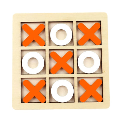 Wooden Chess Puzzle Educational Toy - Montessori Brain Training Game