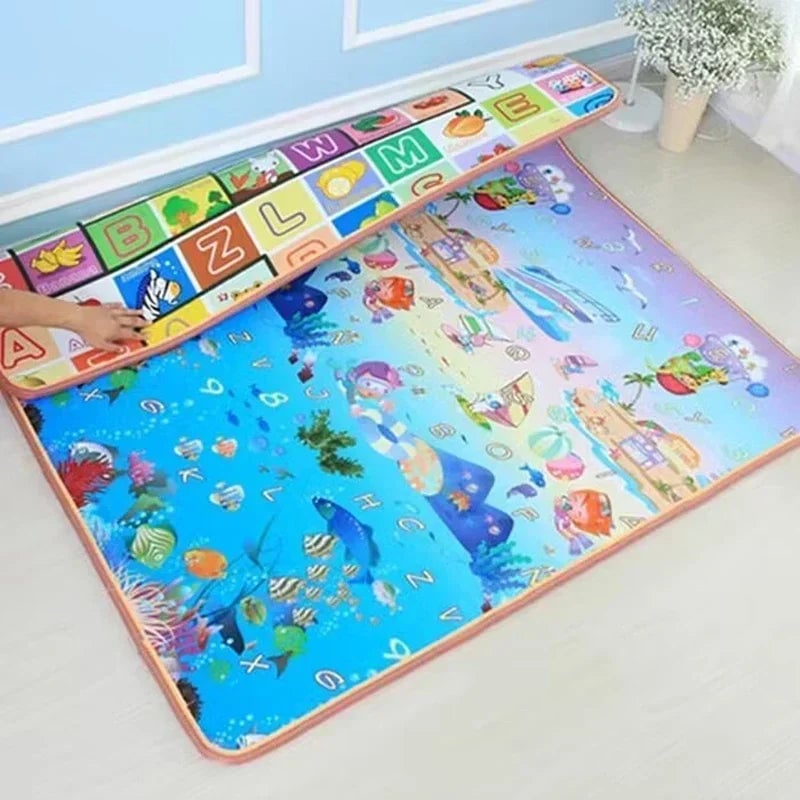 Non-Toxic EPE Baby Crawling Play Mat Activity Gym Carpet Game Rug