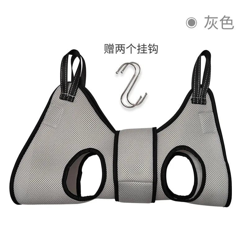 Cat Grooming Hammock Harness - Nail Trimming Restraint Sling
