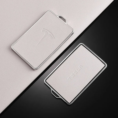 TPU Leather Tesla Key Fob Case NFC Compatible Model 3/S/X/Y Cover