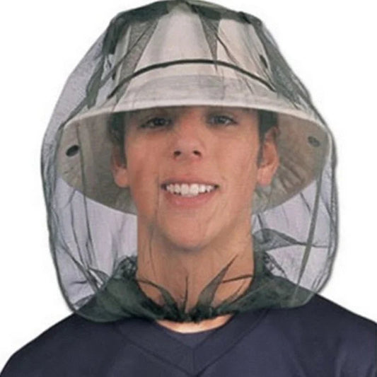Mosquito Net Fishing Cap - Breathable Mesh Outdoor Hat Men Women