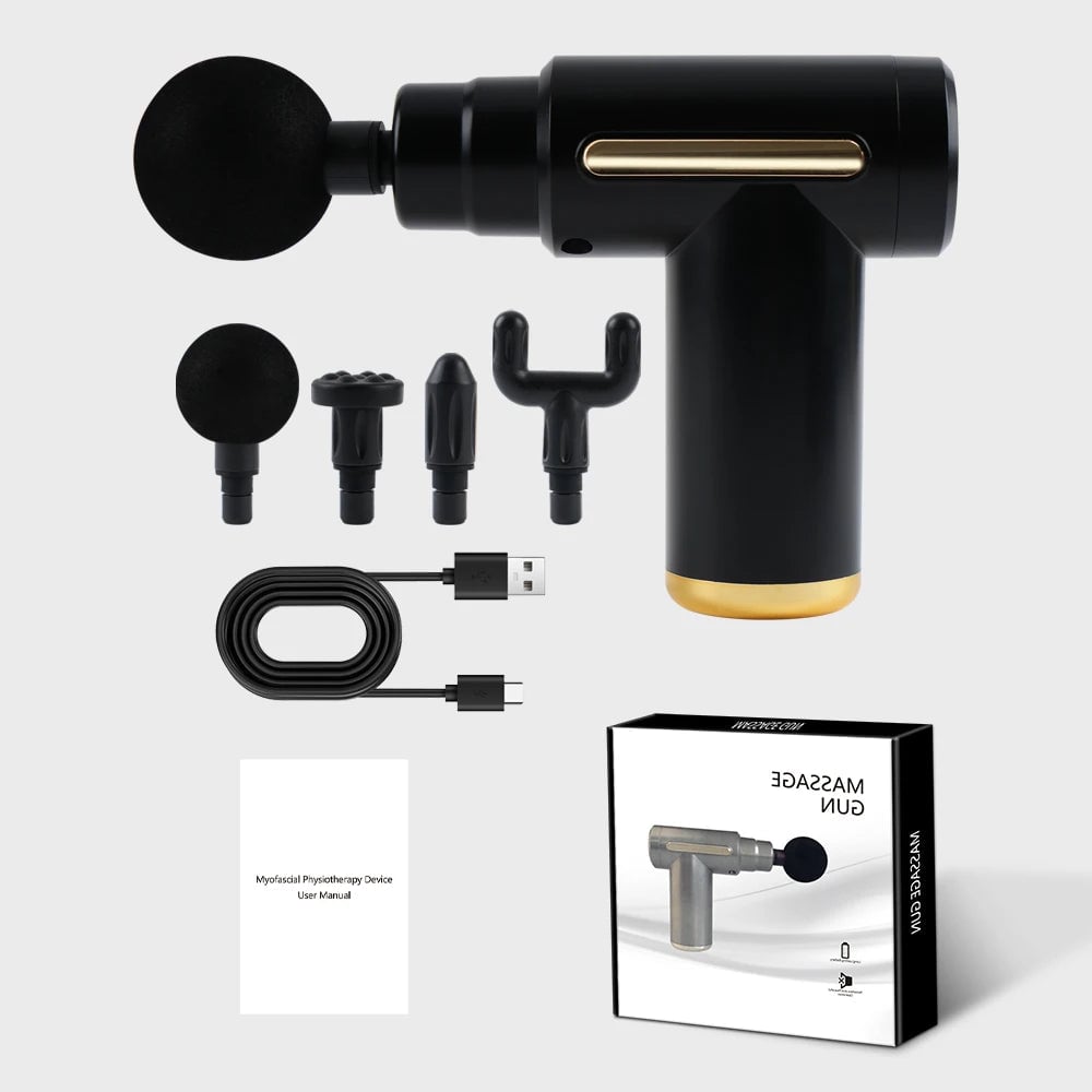Mini Deep Tissue Fascia Gun - Adjustable Speed Lightweight Massage