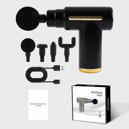 Mini Deep Tissue Fascia Gun - Adjustable Speed Lightweight Massage