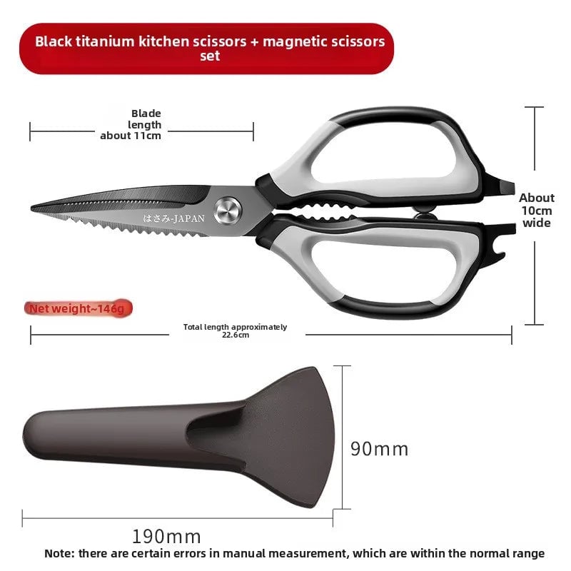 Stainless Steel Kitchen Scissors All Purpose Cooking Shears Meat Fish