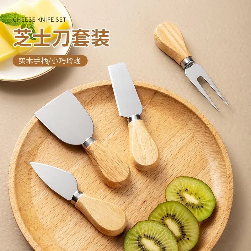 Professional Cheese Cutter Set - Complete Kitchen Tools in Storage Box