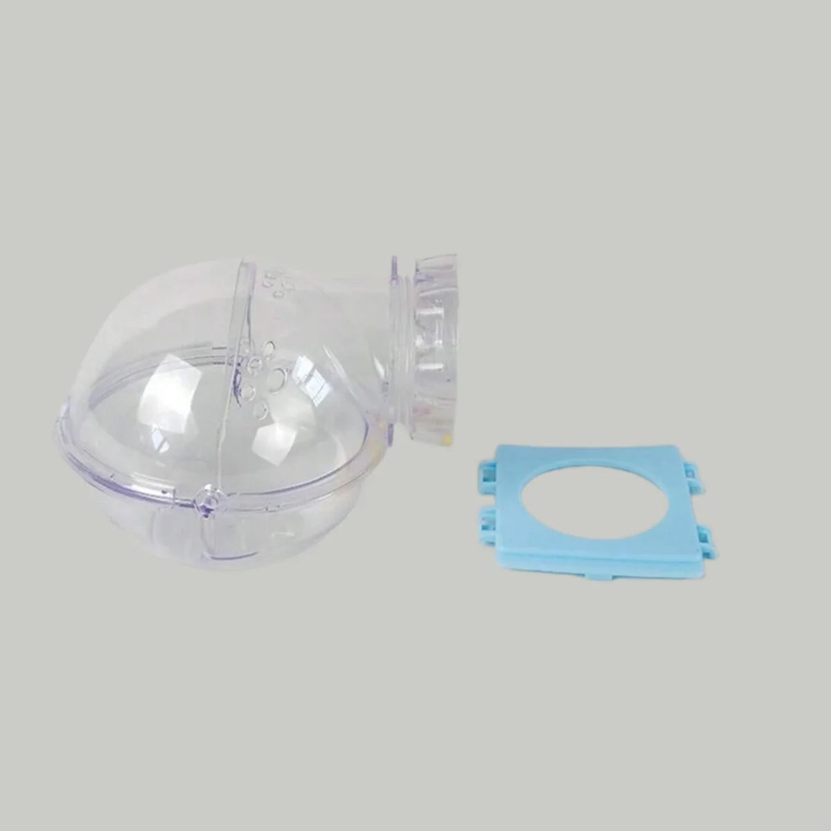 Small Pet Sand Bath House - Hamster Gerbil Mouse Toilet Bathroom Cage