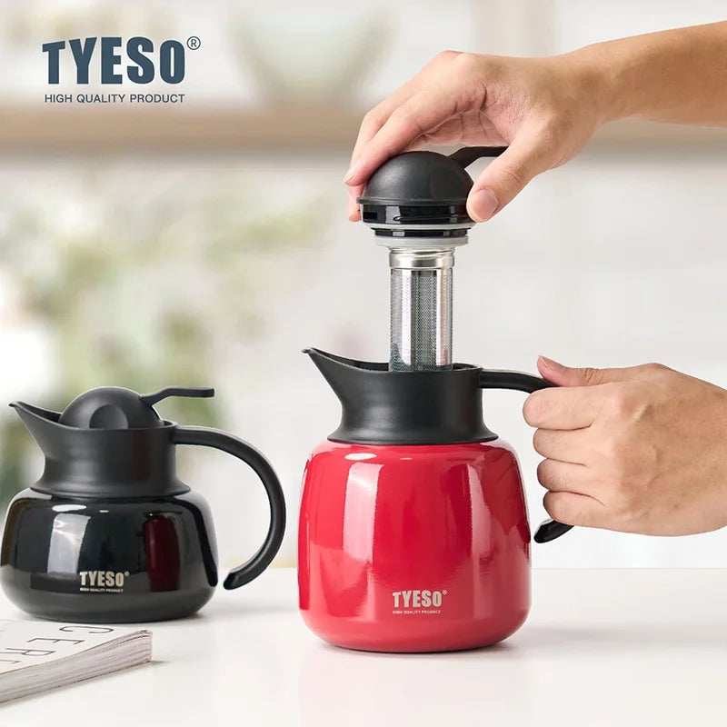 Pumpkin Shaped 304 Stainless Steel Thermos Tea Infuser Bottle