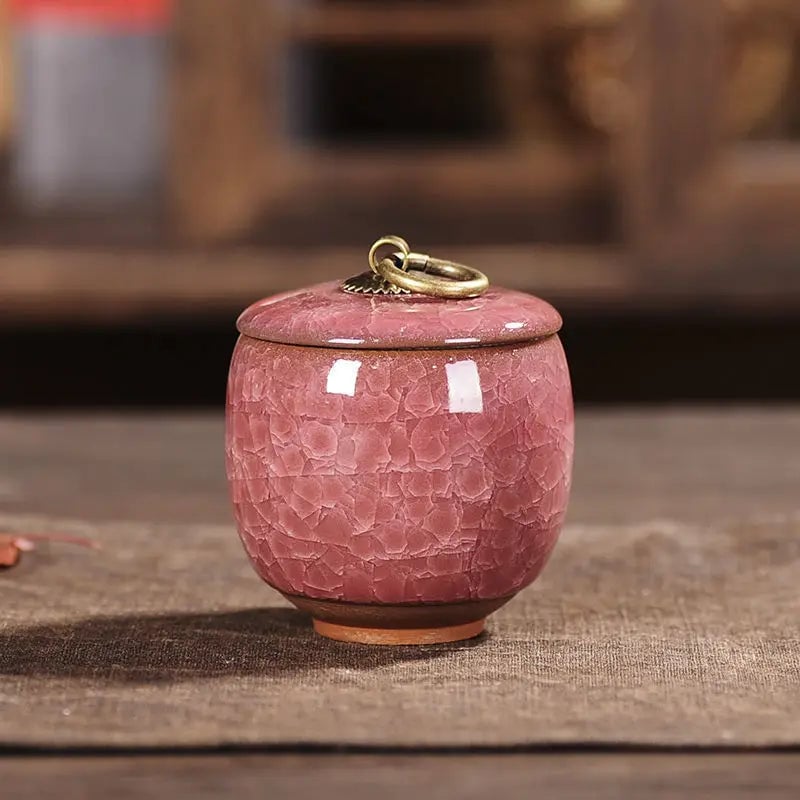 Portable Airtight Kitchen Storage Jar - Tea Coffee Sugar Container