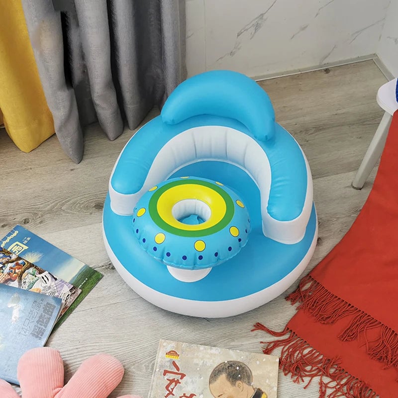 Inflatable Baby Chair - Portable Foldable Toddler Seat Armchair